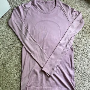 lululemon athletica Long Sleeve Tee - Lavender